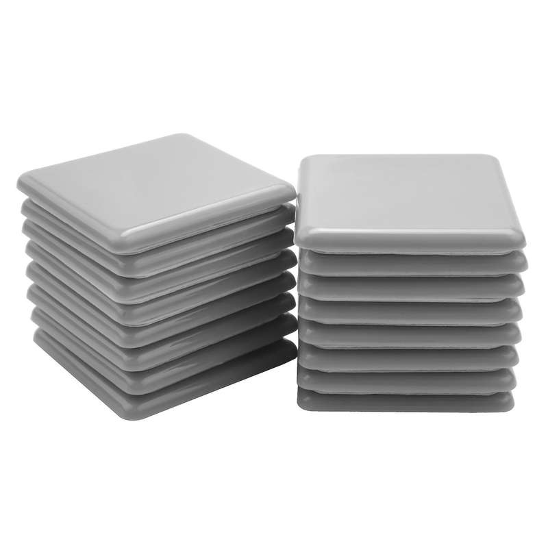 16 Pcs Furniture Sliders Gliders for Carpet Laminate Floor Sliders Self Adhesive Sofa Glider Pads F
