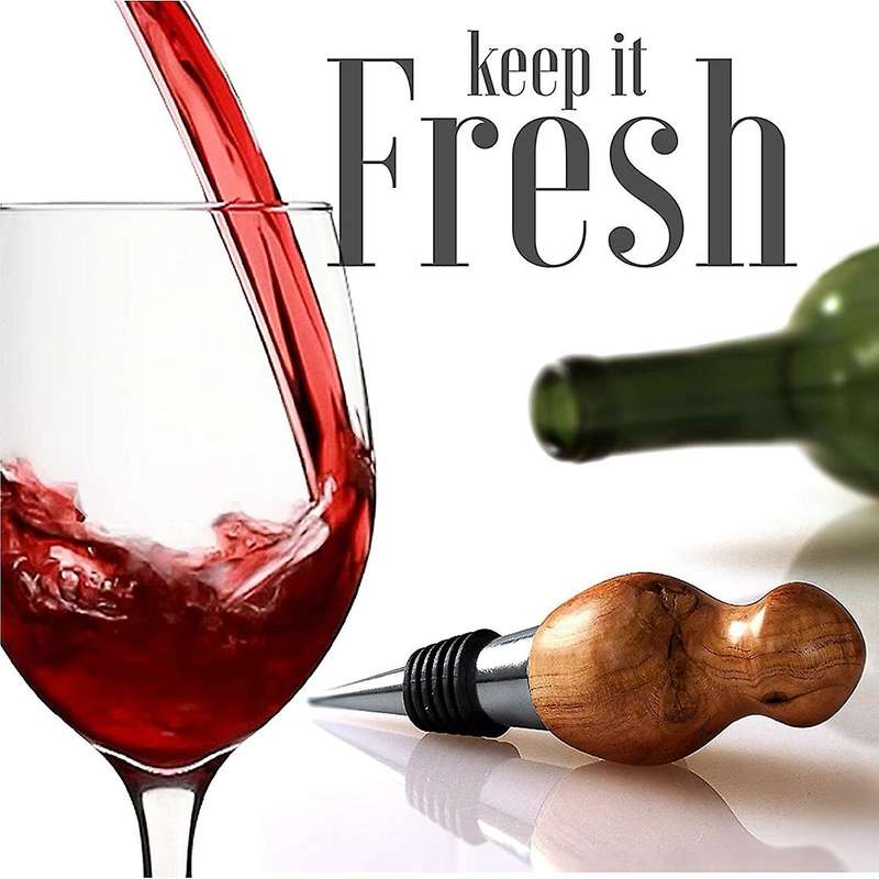 16 Pieces Metal Cork Wine Cork Kit Reusable Wine Cork Insert Set Hardware for Wedding Wine Party Ba