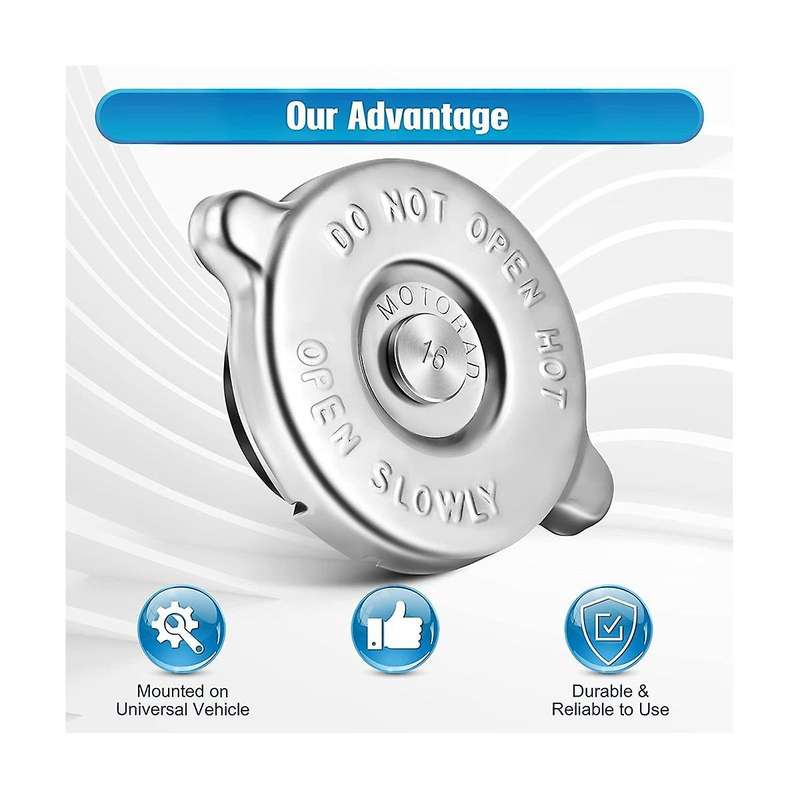 16 Psi Radiator Cap Cover Assembly, Compatible with 10230, Holding Auto Engine Coolant, for Vehicle