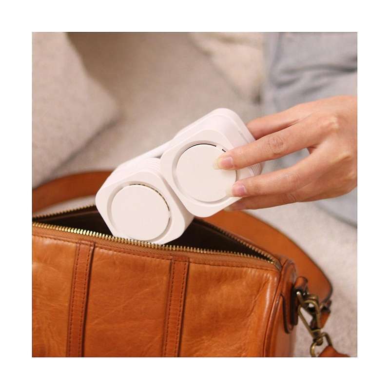 1600 Mah Mini Neck Fan Portable Foldable Pocket Small Fan Usb Silent Cooling Leafless Fan Air Coole