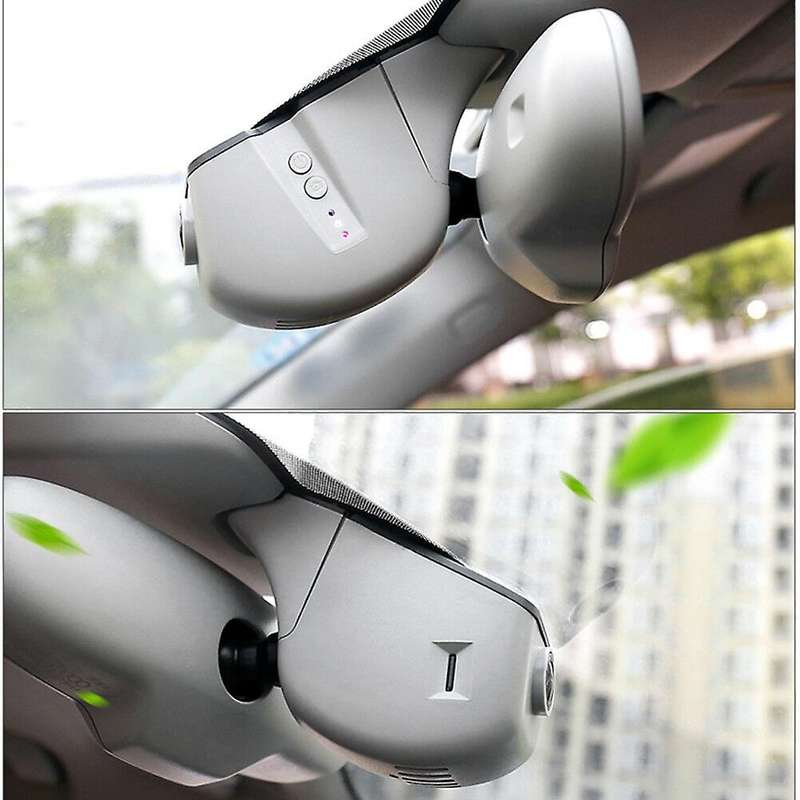 1600P Car Dvr Wifi Dash Camera Video Recorder for  A1 A3 A4 A5 A6 Q2 Q3 Q5 2004-2012 Grey