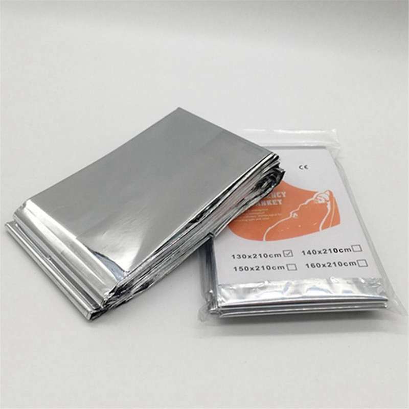 160x210cm Outdoor Portable Emergency Blanket Multifunctional Thermal Blanket