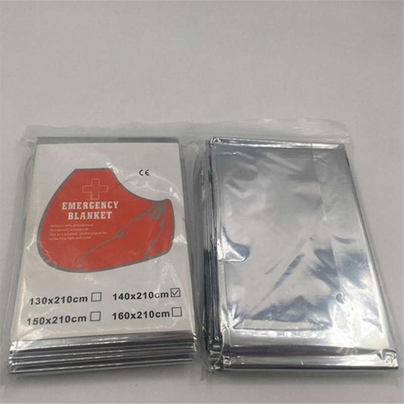 160x210cm Outdoor Portable Emergency Blanket Multifunctional Thermal Blanket