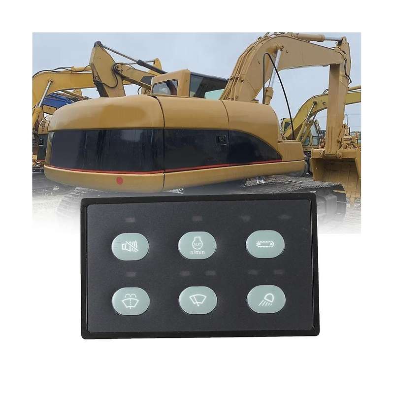 163-6701 Excavator Headlight Wiper Controller Control Panel for Excavator Cat320c E312c E311c Tosd-