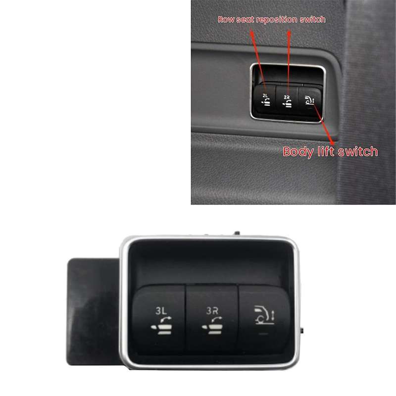 1679050503 Car Trunk Second Row Seat Down Switch Button with Body Lift 1679055102 for - W167 2020-2