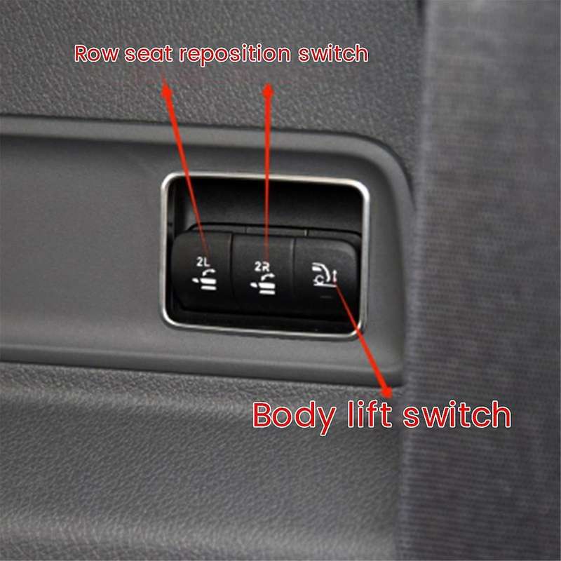 1679050503 Car Trunk Second Row Seat Down Switch Button with Body Lift 1679055102 for - W167 2020-2