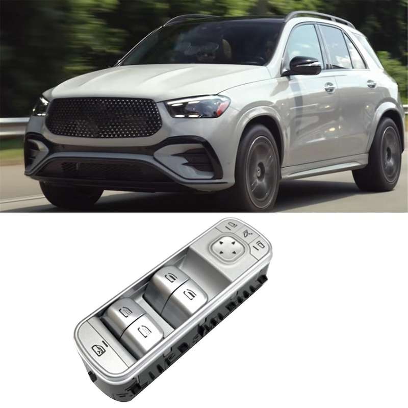 1679054501 Car Power Lift Window Switch with Sunshade Switch 1679050104 for W167 2020-2024