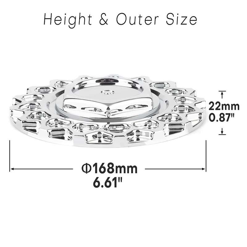 168 mm Car Rim Center Cap Hub Center Cap Hub Center Cap 9155L169 for 247L169 09.24.028,4PCS