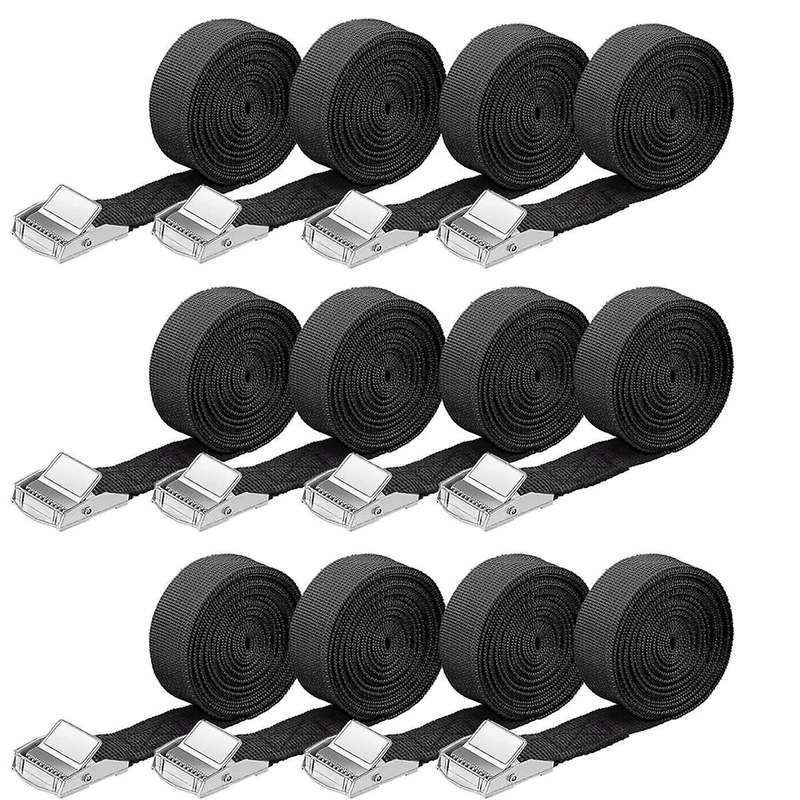 16ft, Adjustable Kayak Tie Cam Buckle, 00lbs, for Luggage Kayak with Car Roof Rack