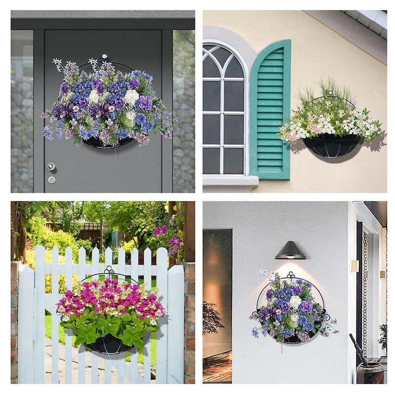 16Inch Half Round Planter Liner,Hanging Basket Liners,Planter Basket Liners Insert for Garden Acces