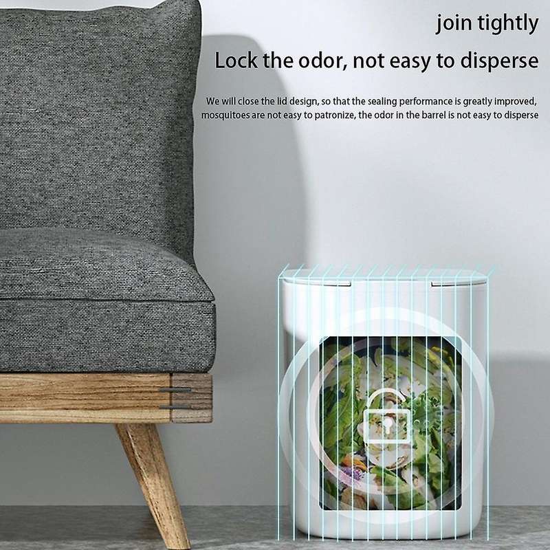16l Smart Trash Can Automatic Induction Electric Rubbish Sensor Waste Bin for Kitchen Bathroom Rech
