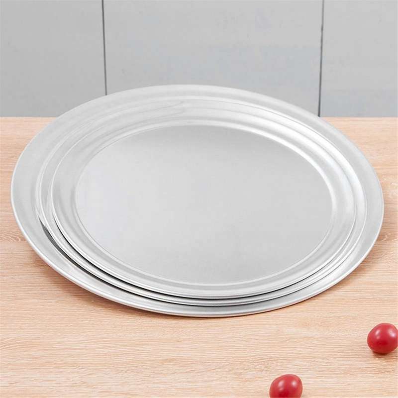 16-Inch Wide Rim Aluminum Pizza Pan Baking Tray - , , Perfect Bake