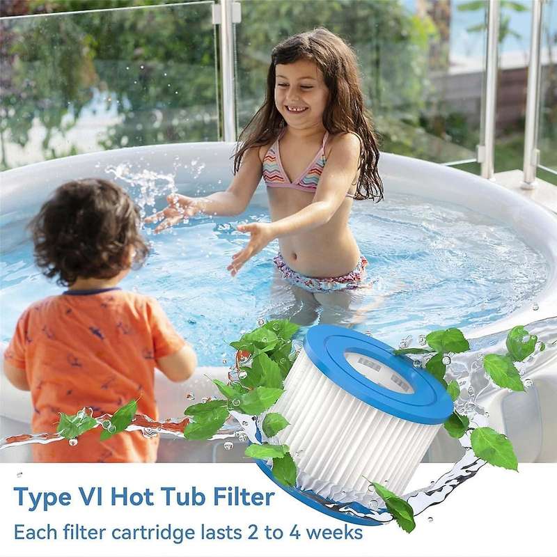 16Pack Type VI Hot Tub Filter Replacement Filter Cartridges for 90352E 58323 58323E 58324 90427E