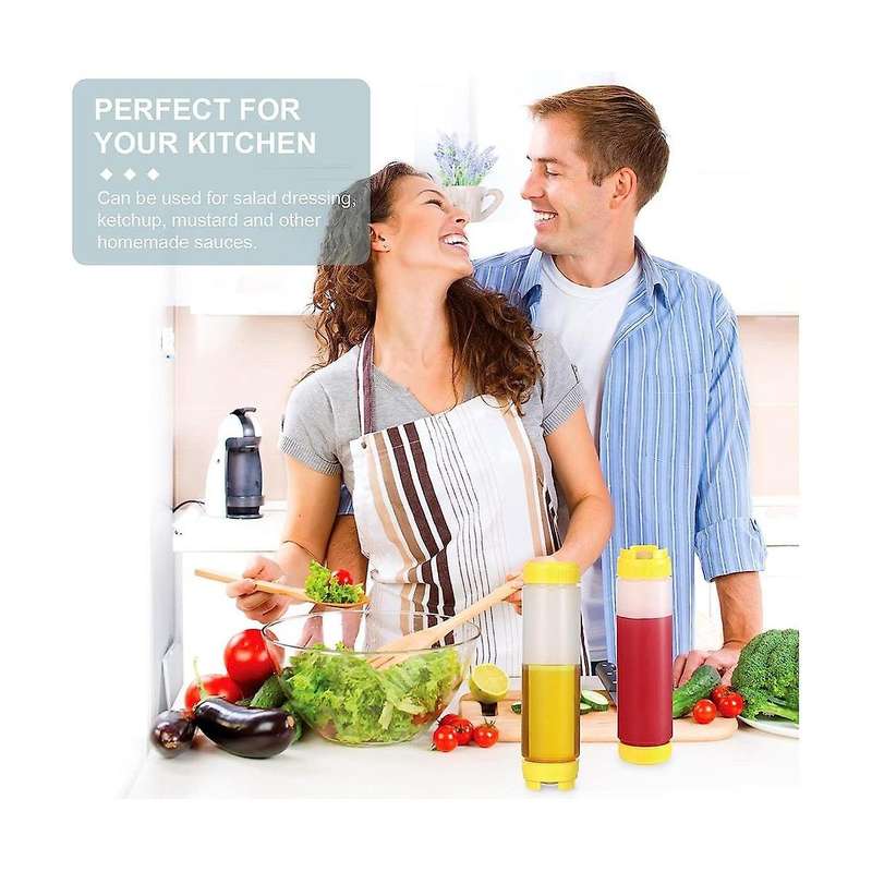 16oz Inverted Plastic Squeeze Bottles, Refillable Tip Valve Dispenser Condiment Squeeze for Sauces