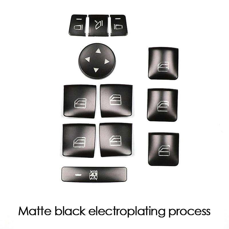 16PCS Car Door Seat Memory Lock Window Glass Lift Button Cover
