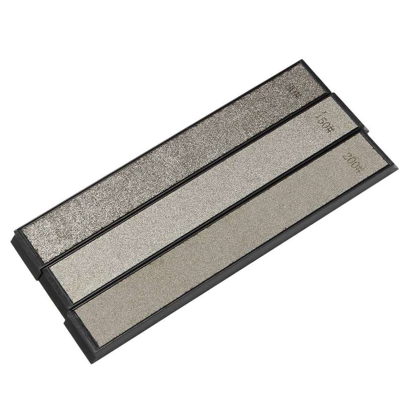 16Pcs Diamond Sharpener Household Kitchen Whetstone Sharpening System Diamond Whetstone Set Tool 80-