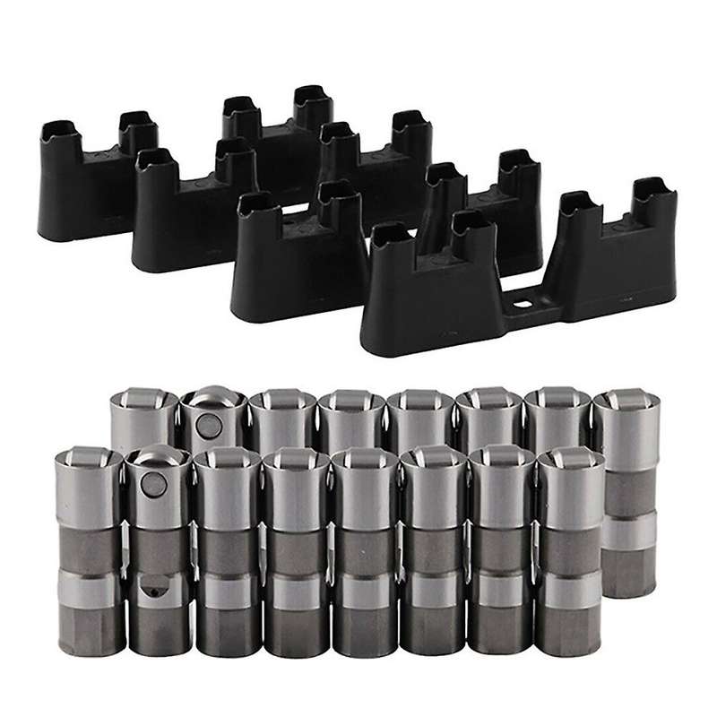 16Pcs Hydraulic Roller Lifters 4 Pcs Guides Trays for LS1 for 12499225