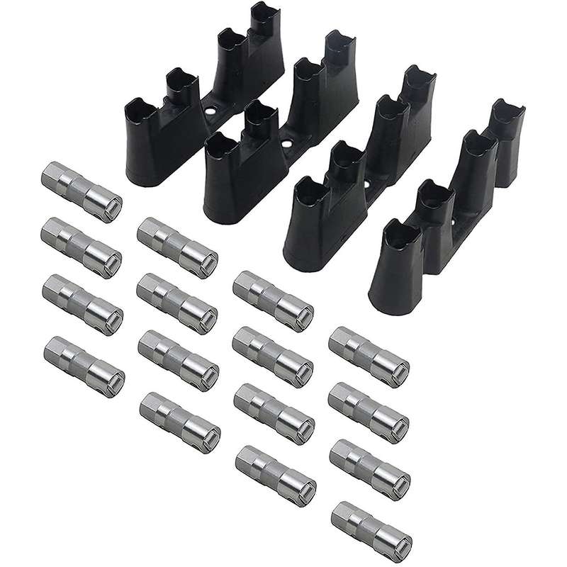 16Pcs Hydraulic Roller Lifters 4 Pcs Guides Trays for LS1 for 12499225