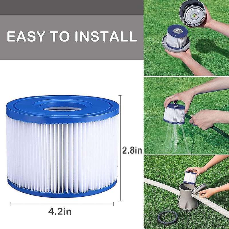 16Pcs Pool Filter for Spa Filter 29001E 11692,Type S1 Hot Tub Filter for 28403E,28407E,28443E,SB-H10