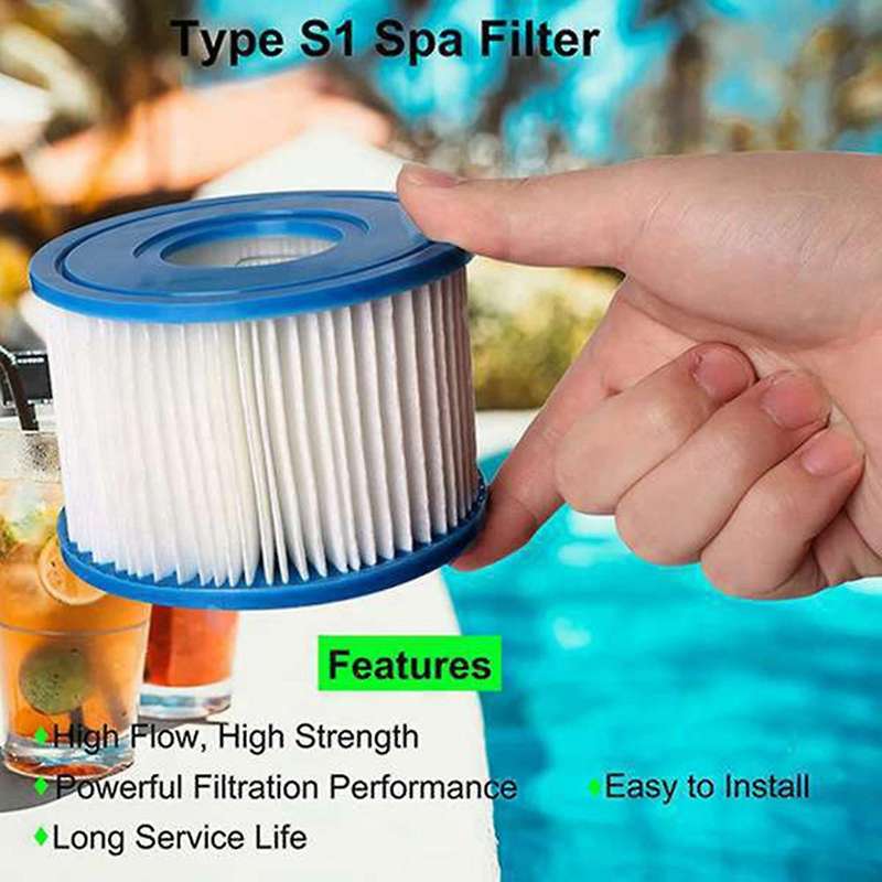 16Pcs Pool Filter for Spa Filter 29001E 11692,Type S1 Hot Tub Filter for 28403E,28407E,28443E,SB-H10