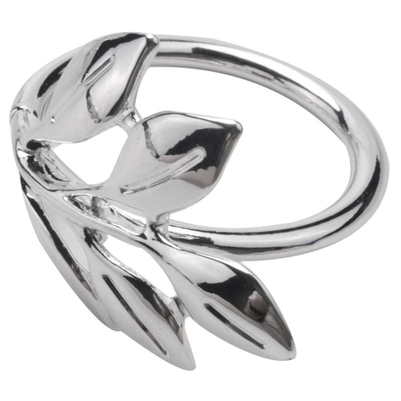 16Pcs Silver Christmas Napkin Rings Snowflake Napkin Rings Decor Christmas Deer Napkin Holders Leave