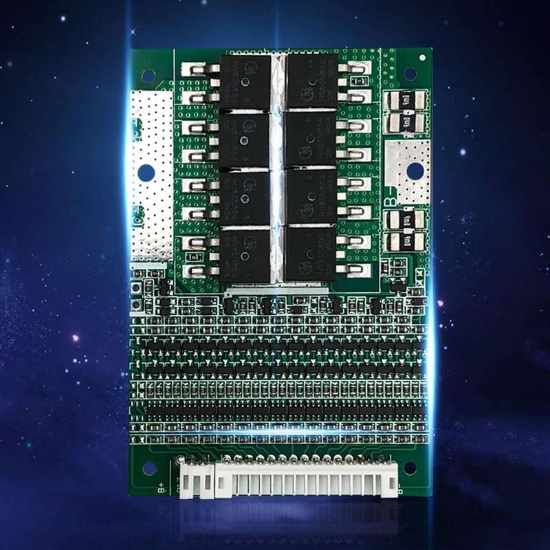 16s 30a 48v Lifepo4 Battery Protection Board Bms with Balance for E-bike Escooter Electric Vehicle M