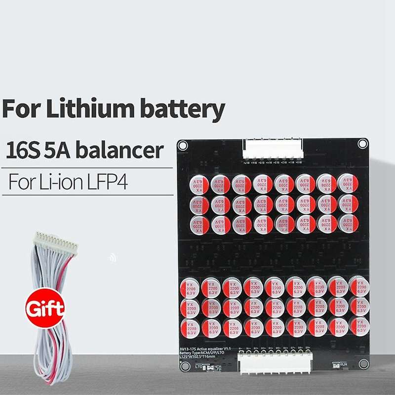 16s 5a Balance - Lifepo4 Lto Active Lithium Battery Equalizer Balancer Plate Capacitor 48v 60v 16s
