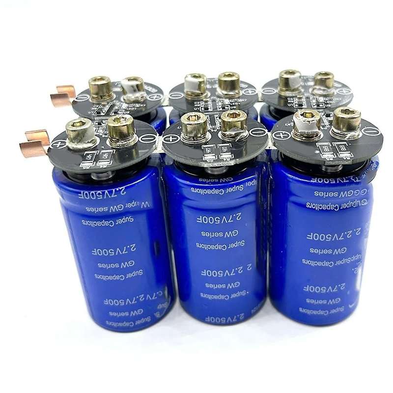 16V83F Supercapacitor Automobile Rectifier Module 2.7V500Fx6 Super Capacitor with Balance Protecting