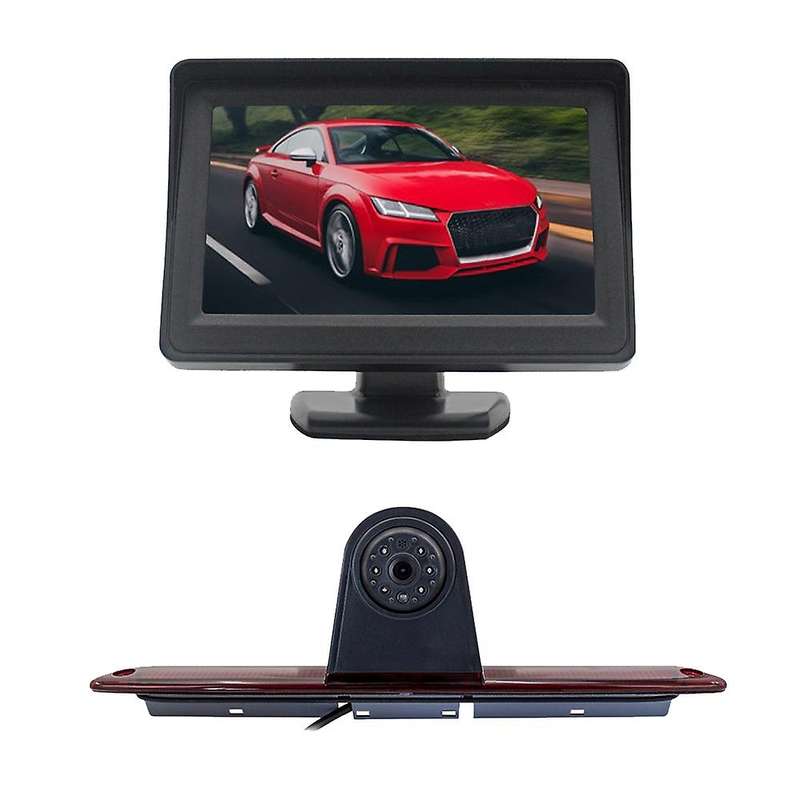 170 Backup RearView Camera Brake Light & 4.3Inch Monitor for - Sprinter 2007-2015