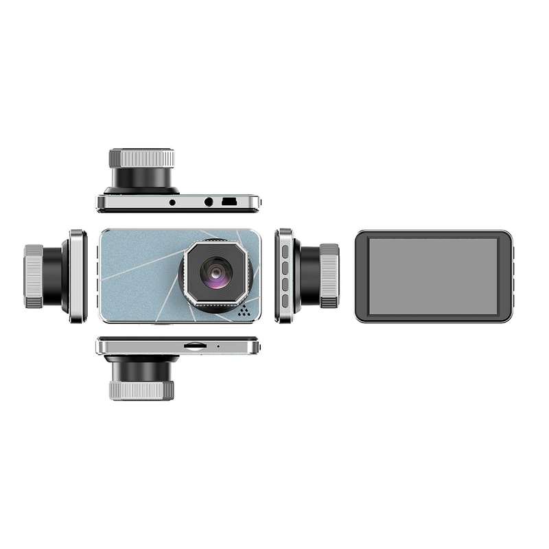 170 Degree Wide Angle Dash Camera Car Camera HD 1080P 4.0 Inch Dash Cam Driving Recorder Loop Record