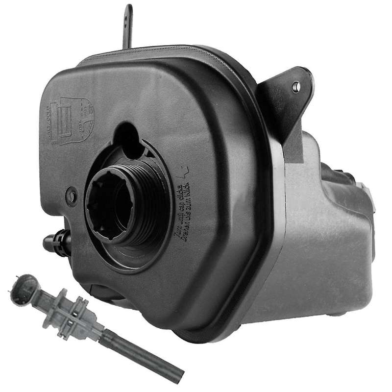 17137552546 Expansion Water Tank Coolant Overflow Bottle Reservoir W /Sensor for E70 E71 X5 X6 2007