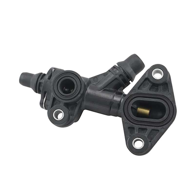 17217599546 17227572541 Cooling System Thermostat Housing Cover Thermostat Coolant Water Outlet For