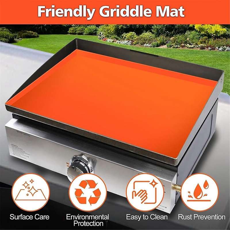 17inch Silicone Griddle Mat for 17 Inch Griddle, Heavy Duty Food Grade Silicone Griddle Cover
