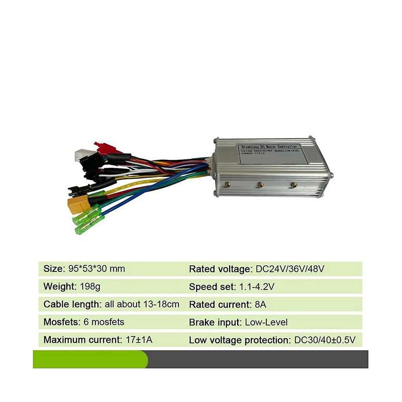 17a -mode Controller Kit 36v 48v 350w for Electric Bike Motor Conversion Kit with Ukc3 Display Gauge