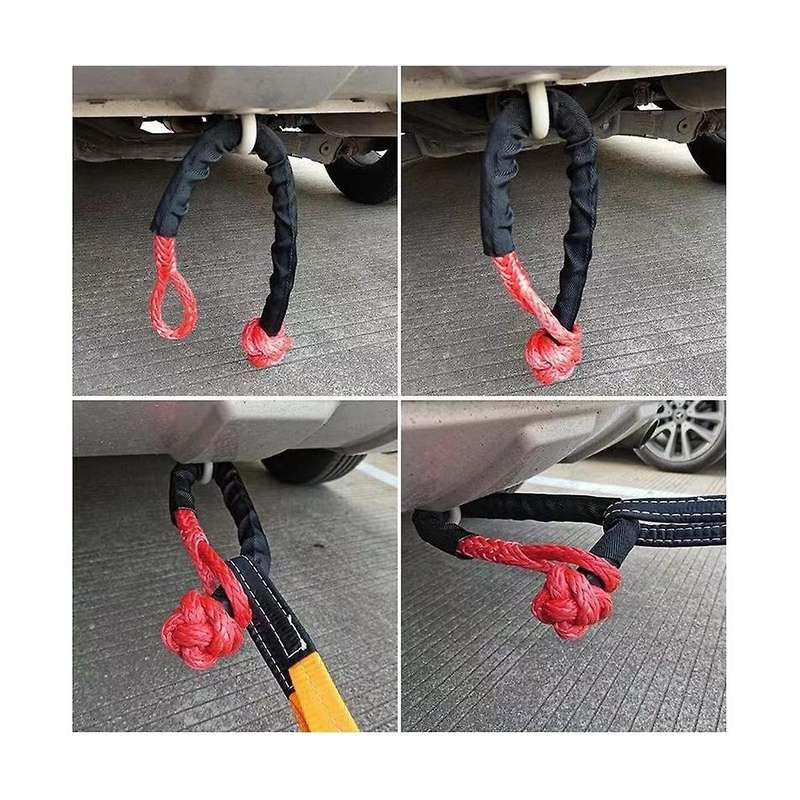 17-ton Knot Rope Soft Shackle Single Winch Rope Trailer Rope Trailer Hitch Off-road Vehicle Accesso