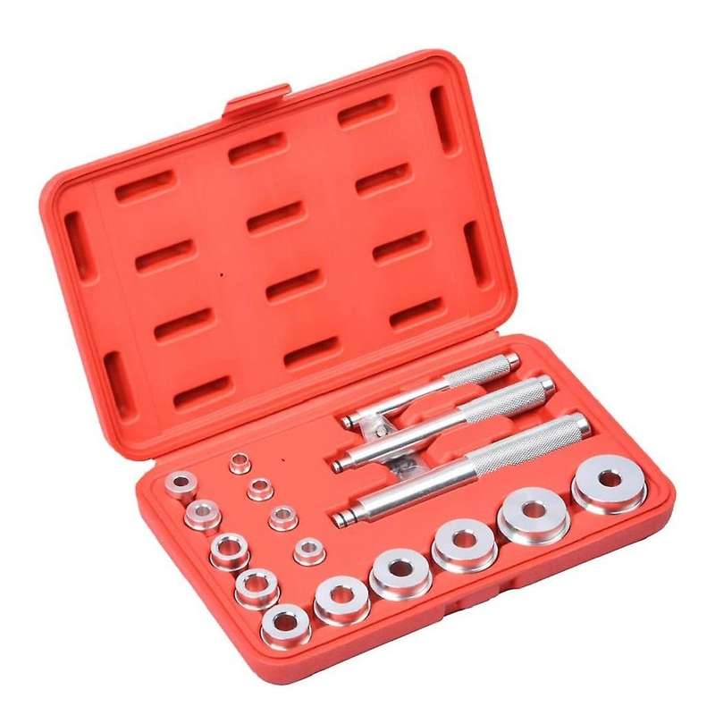 17Pc Bearing and Seal Bushing Driver Set Removal Tool Universal Kit for Automotive Wheel Bearings