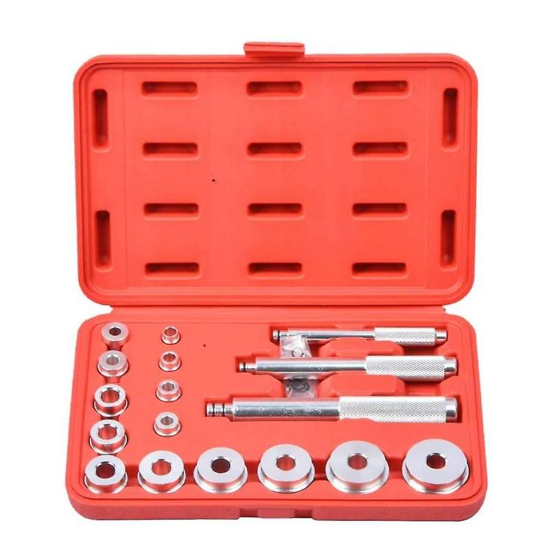 17Pc Bearing and Seal Bushing Driver Set Removal Tool Universal Kit for Automotive Wheel Bearings