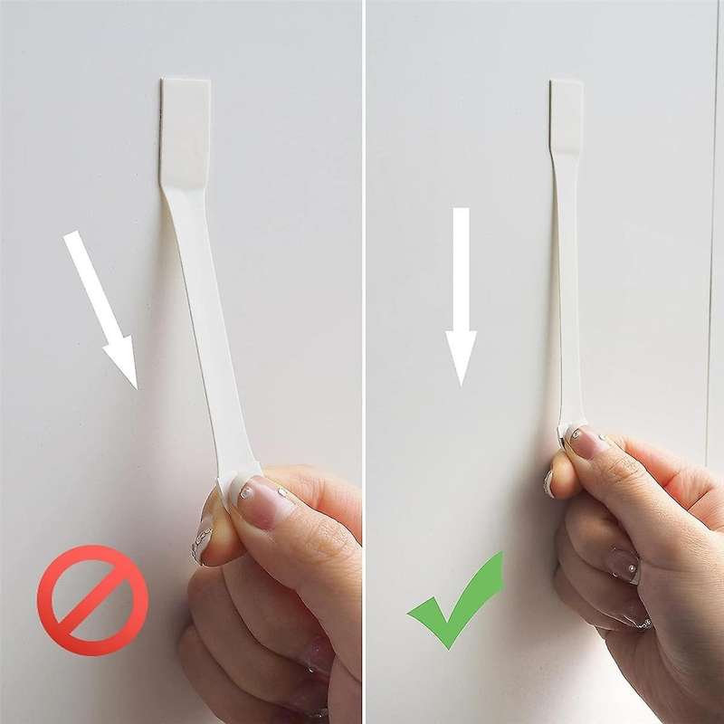 18 Hooks+24 Strips, Medium Utility Hooks, Organize Damage-free Hanging Hooks Heavy Duty with Adhesi