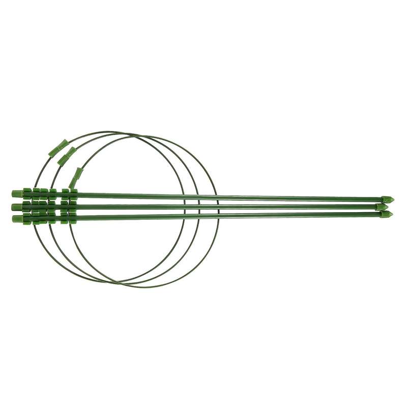 18 Inches (4 Packs) Adjustable, Foldable Tomato Cage, Tomato Cage for Garden, Plant Stakes and Supp