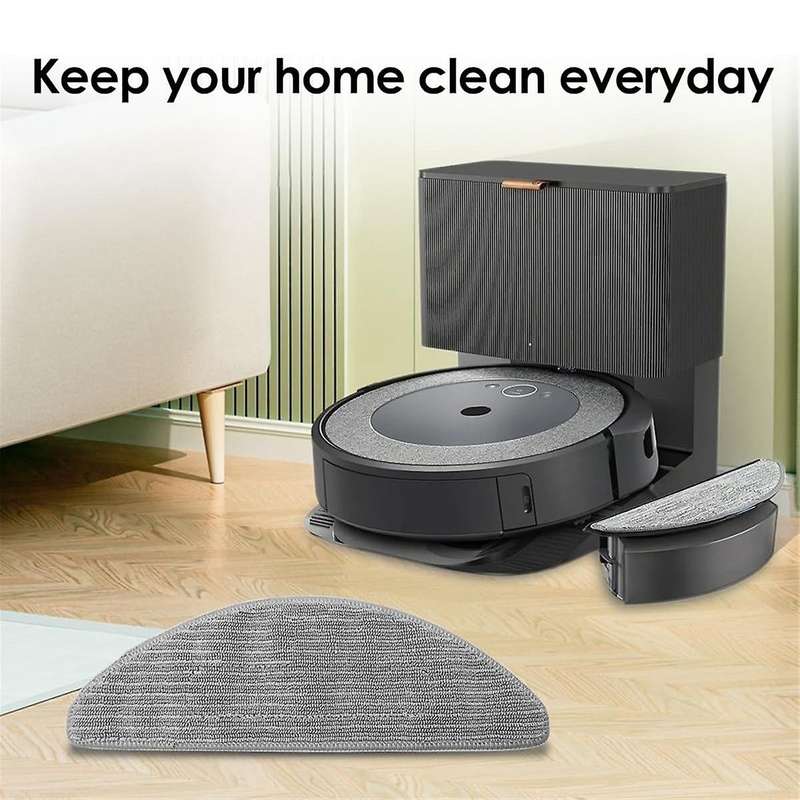 18 Pcs Mop Pads for Combo I5, I5+,j5, J5+ Robot Vacuum Microfiber Washable Reusable Mopping Cloth