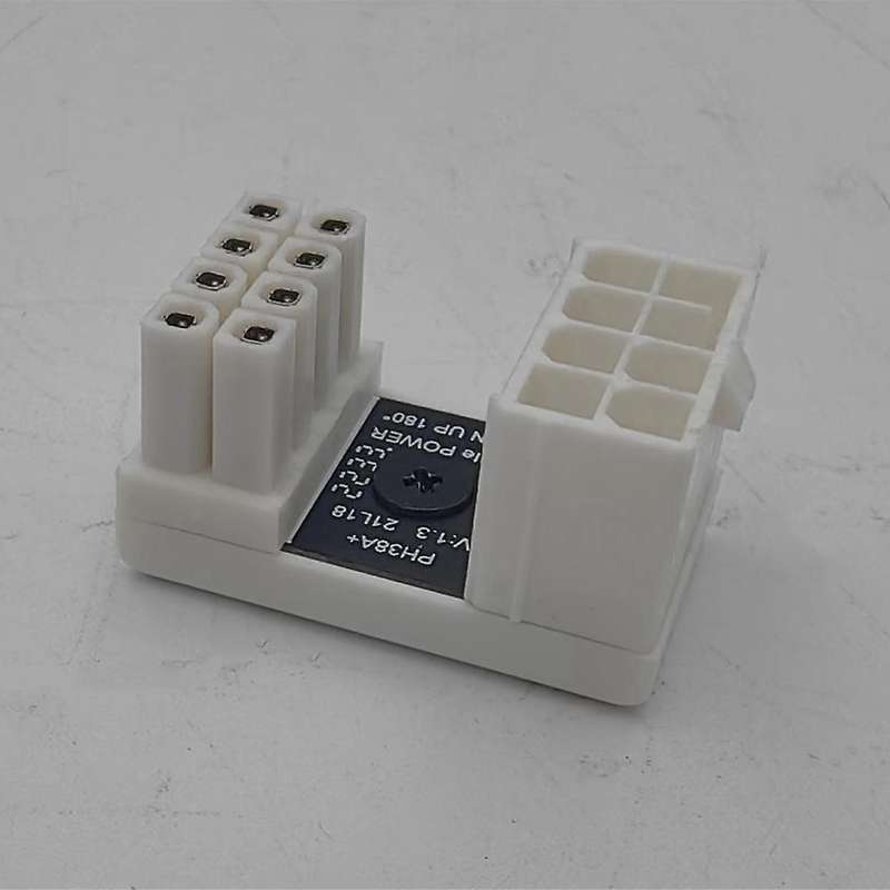 180 Degree 8 Pin Steering Connector Desktop Computer Accessories Angled Turning Connectors for Grap