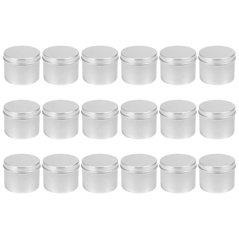 18 Piece Candle Tin , 4 , Candle Containers for Diy Candle Making,candle Container,handmade Candle