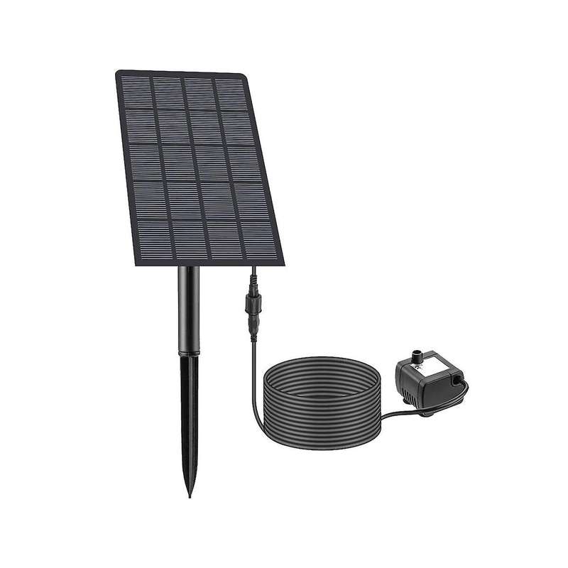 180l/h Solar Power Fountain Pump Water Pump for Bird Bath Garden Backyard Pool Solar Powered Water