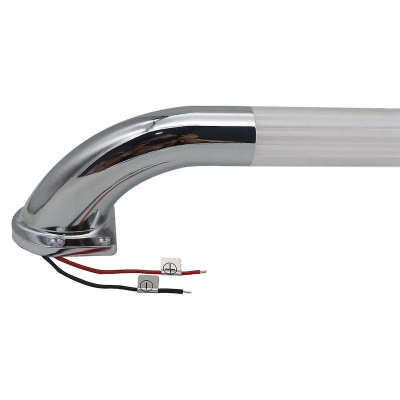 18inch Marine Handrail with Led Blue-ray Controllable Switch Illuminated Grab Handle for Caravan Ca
