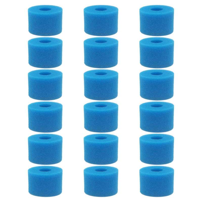 18Pcs Compatible Intex Pure Reusable Washable Hot Tub Filter Cartridge S1