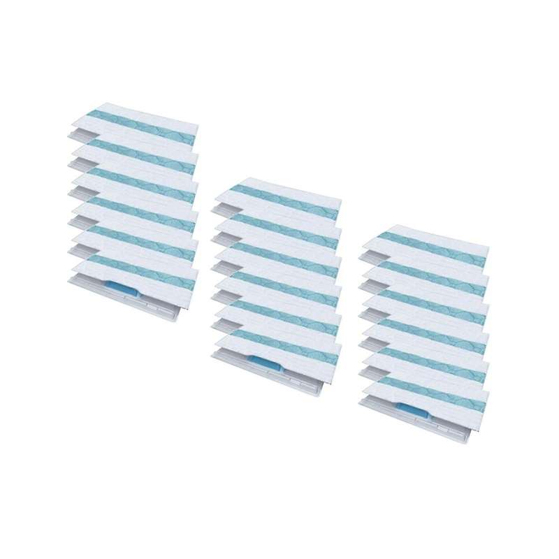 18pcs Disposable Mop Pads for Vacmop Vm252 Vm250 Vm200 Vm190 Mop Pad Refills for Vm252