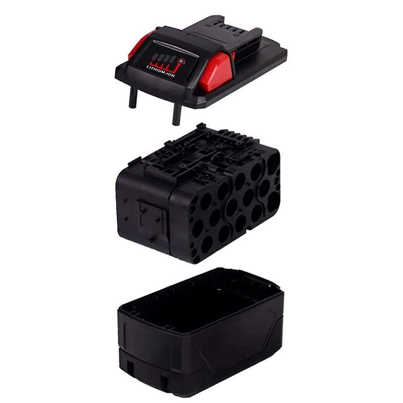 18V 9.0Ah Battery Case Replacement for Milwaukeee, Battery Replacement Repair Kit Part(No Battery In