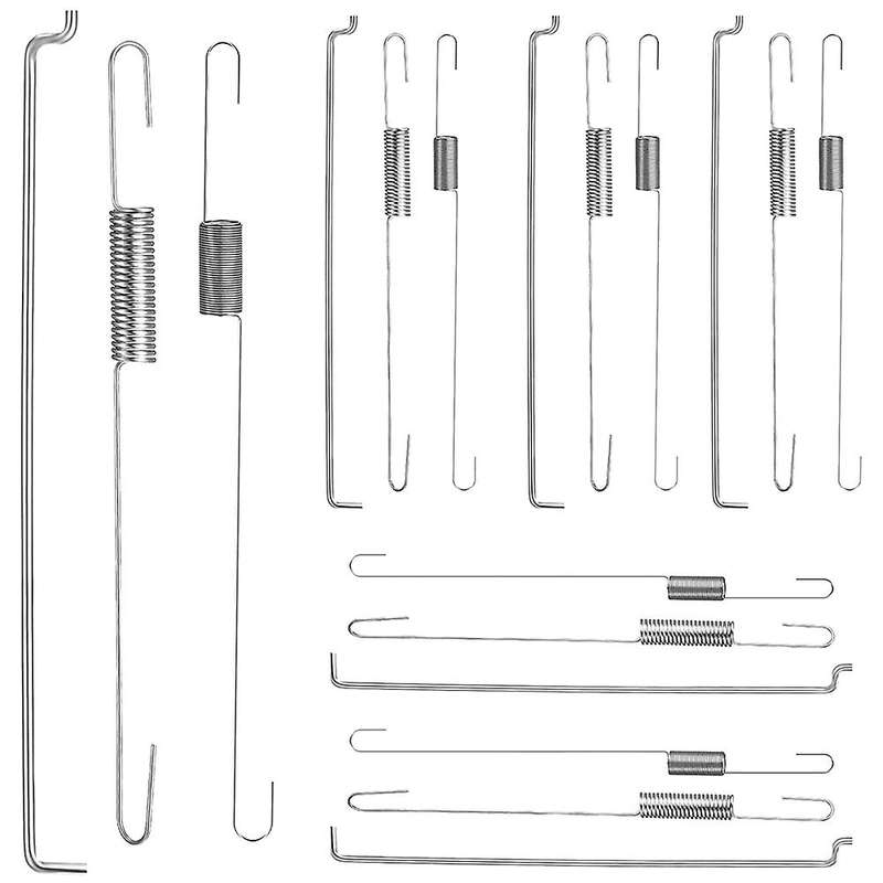 18Pcs Throttle Return Spring Kit Governor Connecting Rod Speed Control Spring for 168F/ GX160/ GX200