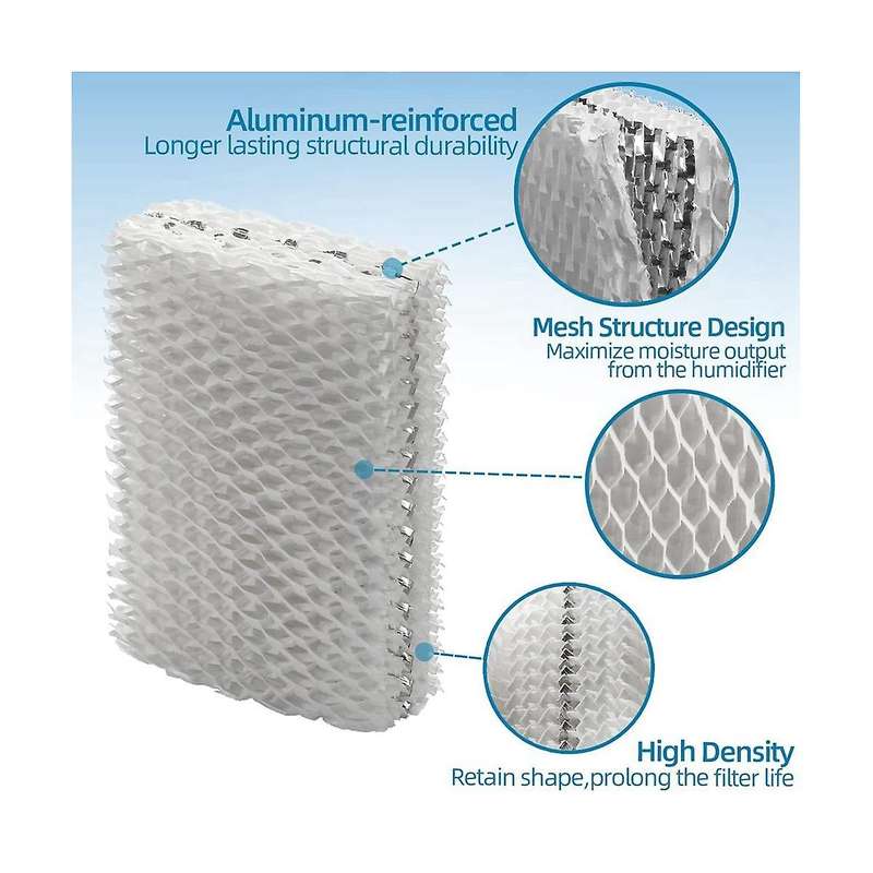 18pcs Wf813 Humidifier Filter Humidifier Wick Filter Replacement Compatible for Relion Rcm-832 Rcm-