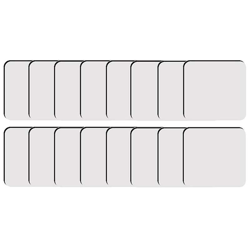 18Pcs Sublimation Square Coaster Blanks Bulk MDF Blanks Hardboard Cork Coasters Blank MDF Cork Coast